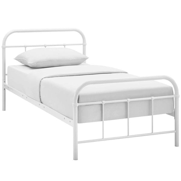 Modway Maisie Twin Stainless Steel Bed Frame | Beds | Modishstore-13