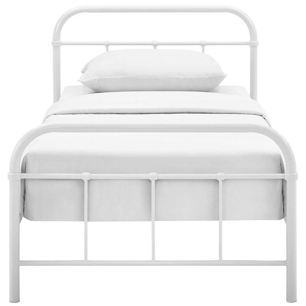 Modway Maisie Twin Stainless Steel Bed Frame | Beds | Modishstore-2