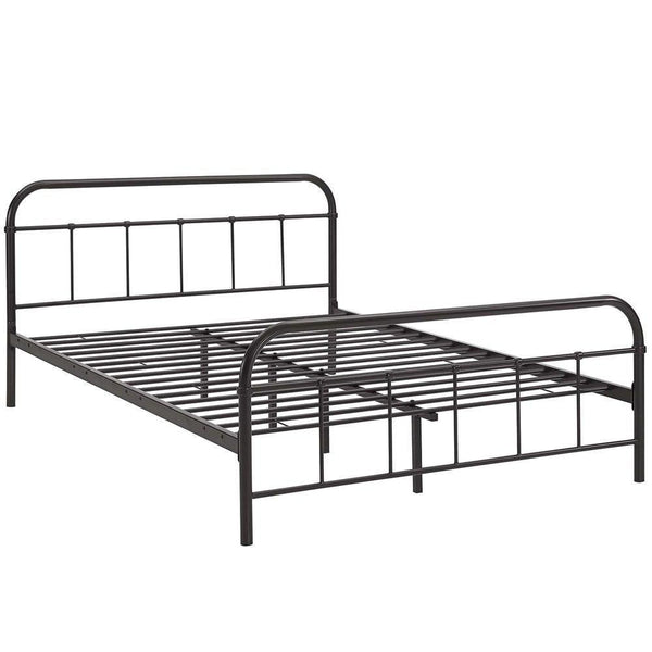 Modway Maisie Full Stainless Steel Bed Frame | Beds | Modishstore-6