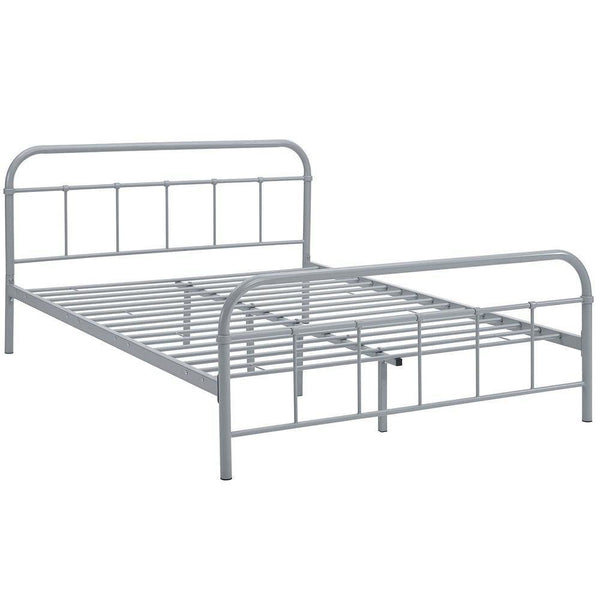 Modway Maisie Full Stainless Steel Bed Frame | Beds | Modishstore-4