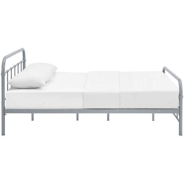 Modway Maisie Full Stainless Steel Bed Frame | Beds | Modishstore-3