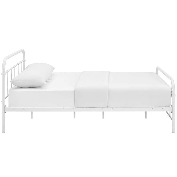 Modway Maisie Full Stainless Steel Bed Frame | Beds | Modishstore-10