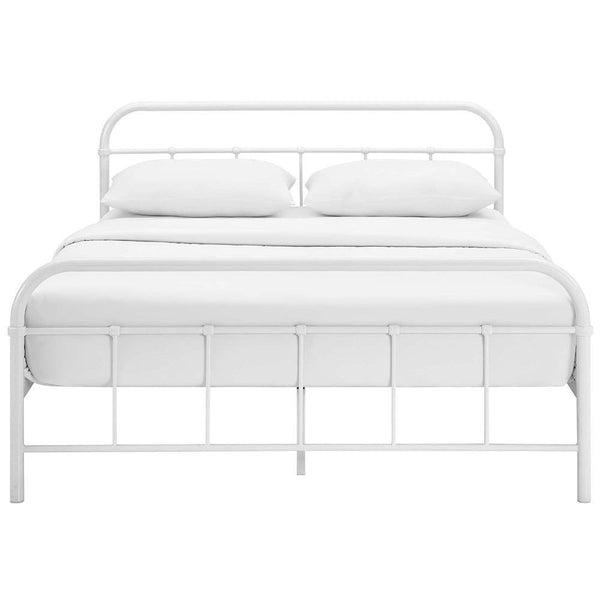 Modway Maisie Full Stainless Steel Bed Frame | Beds | Modishstore-7