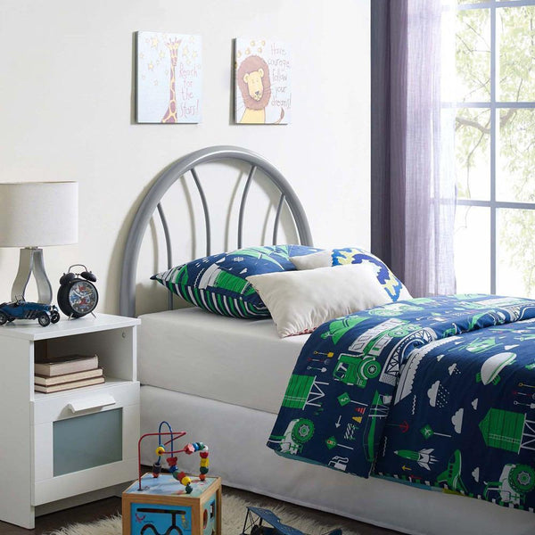 Modway Damaris Twin Steel Headboard | Headboards | Modishstore-16
