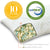 Modway Relax Queen Size Pillow - White | Pillows | Modishstore-4
