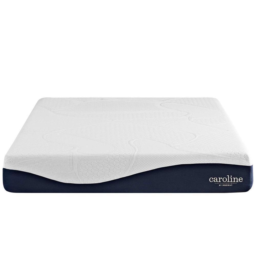 Modway Caroline 10" Queen Memory Foam Mattress - White | Mattresses | Modishstore-4