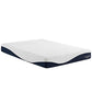 Modway Caroline 10" Queen Memory Foam Mattress - White | Mattresses | Modishstore-2