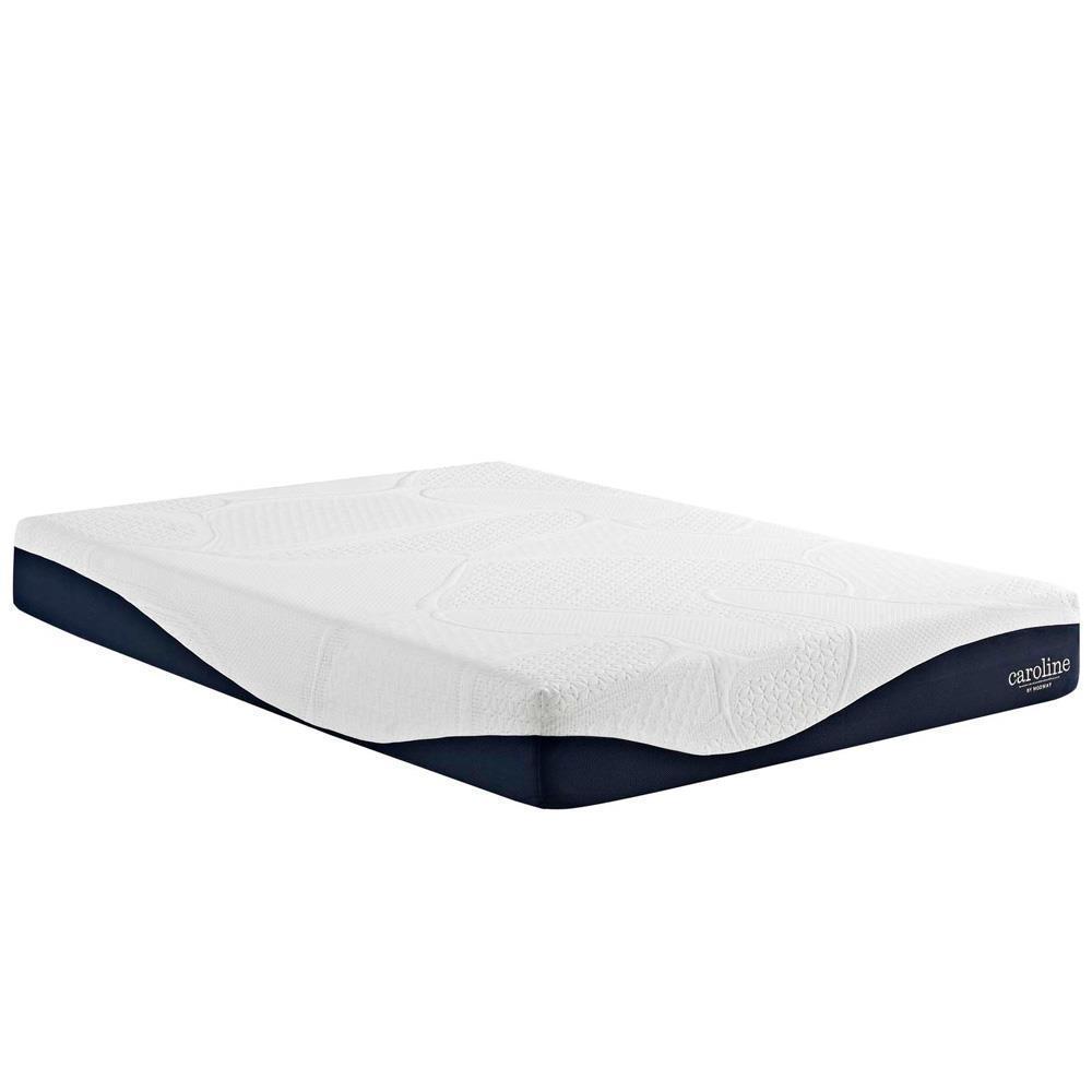 Modway Caroline 10" Queen Memory Foam Mattress - White | Mattresses | Modishstore-2