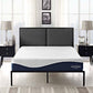 Modway Caroline 10" Queen Memory Foam Mattress - White | Mattresses | Modishstore