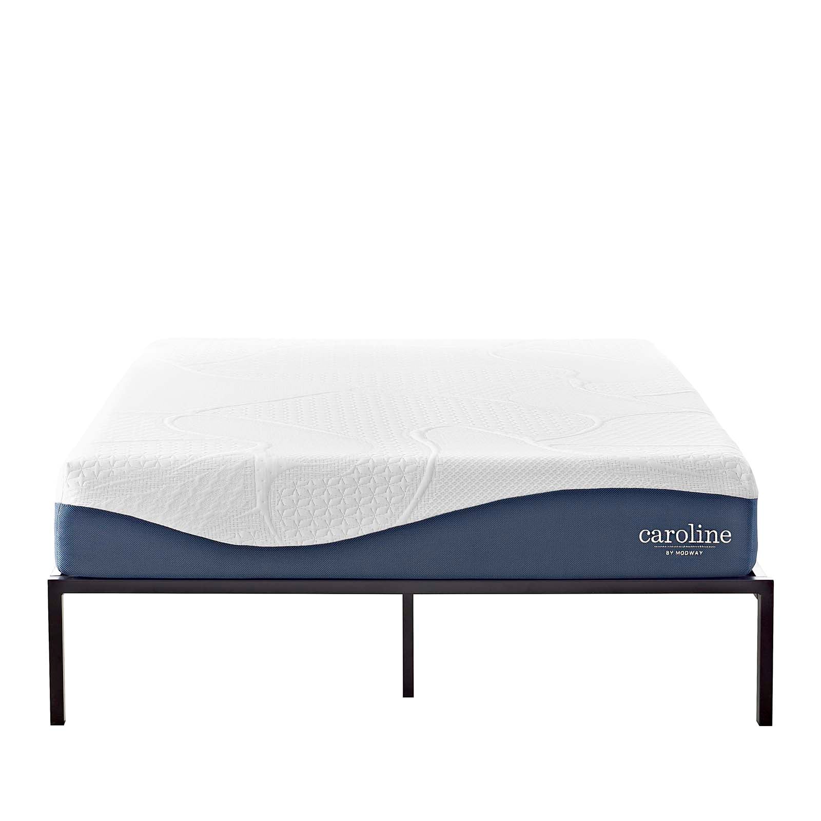 Modway Caroline 10" King Memory Foam Mattress - White | Mattresses | Modishstore-2