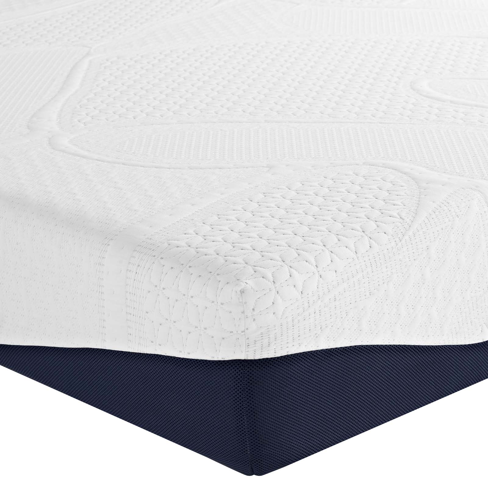 Modway Caroline 10" King Memory Foam Mattress - White | Mattresses | Modishstore-4
