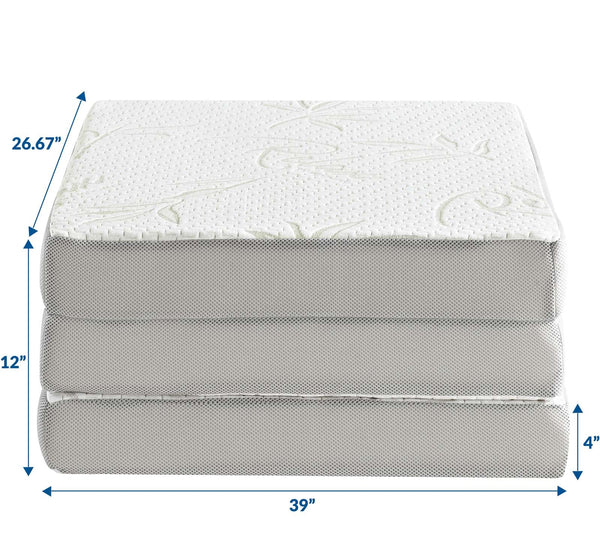 Modway Relax Tri-Fold Mattress - Twin XL | Mattresses | Modishstore-5