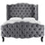 Modway Violette Queen Tufted Wingback Performance Velvet Platform Bed | Beds | Modishstore-5