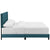 Modway Amira Queen Upholstered Velvet Bed | Beds | Modishstore-12