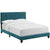 Modway Amira King Upholstered Velvet Bed | Beds | Modishstore-16