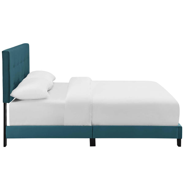 Modway Amira King Upholstered Velvet Bed | Beds | Modishstore-18