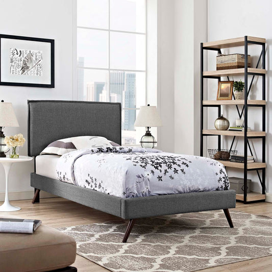 Modway Amaris Twin Fabric Platform Bed | Beds | Modishstore