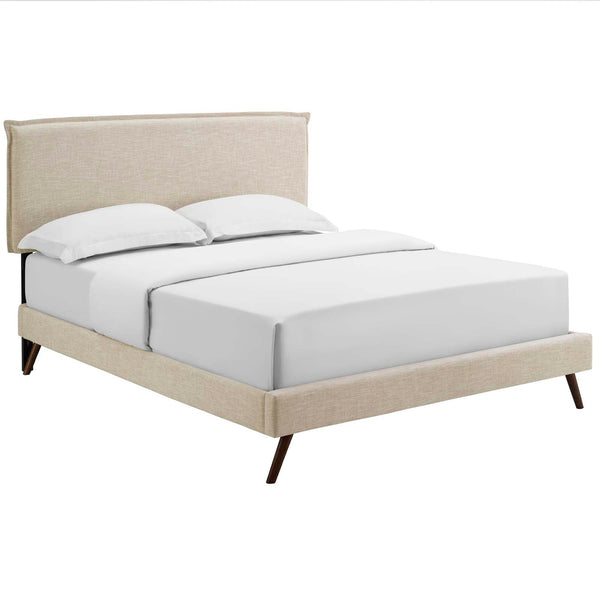 Modway Amaris Queen Fabric Platform Bed | Beds | Modishstore-16