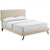 Modway Amaris Queen Fabric Platform Bed | Beds | Modishstore-16