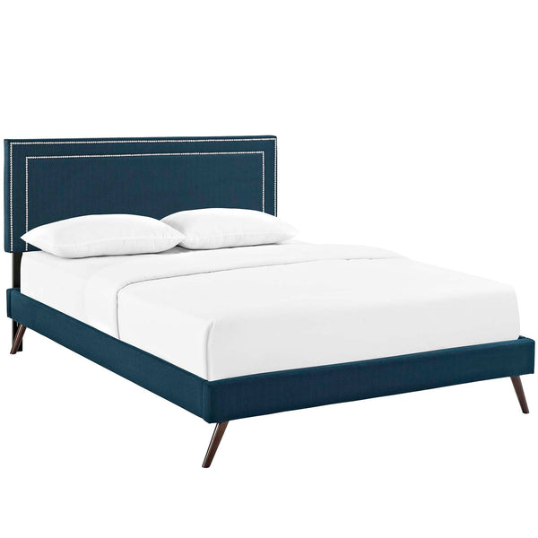 Modway Virginia Queen Fabric Platform Bed | Beds | Modishstore-17