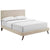 Modway Virginia Queen Fabric Platform Bed | Beds | Modishstore-16