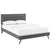 Modway Virginia Queen Fabric Platform Bed | Beds | Modishstore-15