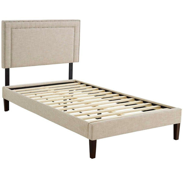 Modway Virginia Twin Fabric Platform Bed | Beds | Modishstore-3