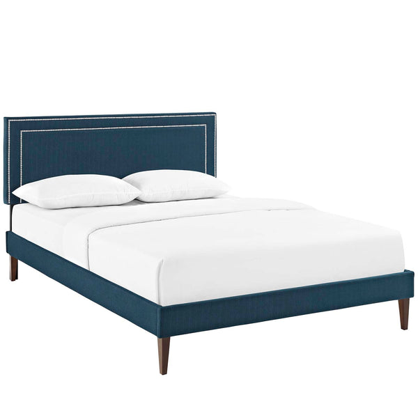 Modway Virginia Queen Fabric Platform Bed - MOD-5923 | Beds | Modishstore-6