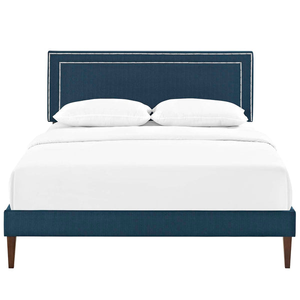 Modway Virginia Queen Fabric Platform Bed - MOD-5923 | Beds | Modishstore-5