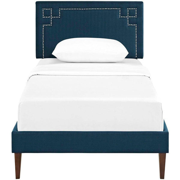 Modway Ruthie Twin Fabric Platform Bed | Beds | Modishstore-2