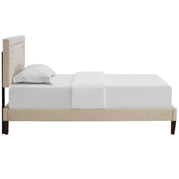 Modway Ruthie Twin Fabric Platform Bed | Beds | Modishstore-9