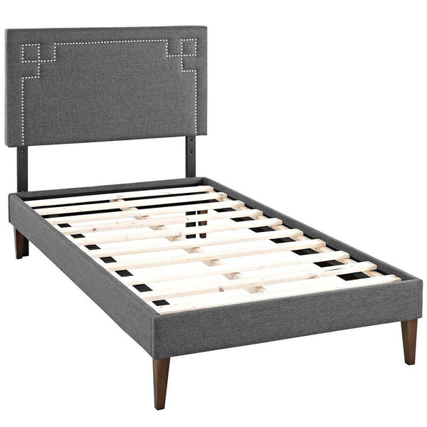 Modway Ruthie Twin Fabric Platform Bed | Beds | Modishstore-13