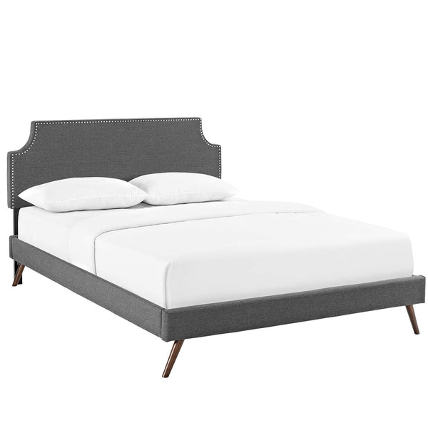 Modway Corene Queen Fabric Platform Bed | Beds | Modishstore-13