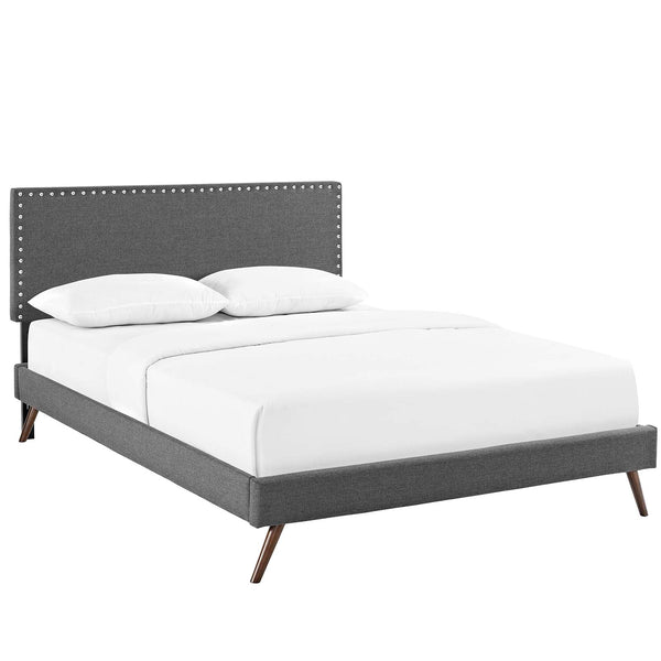 Modway Macie Queen Fabric Platform Bed | Beds | Modishstore-11