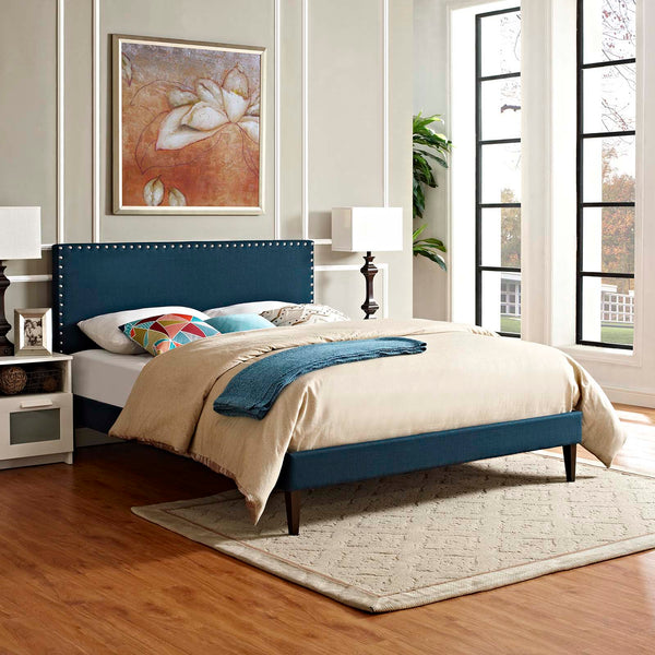 Modway Macie Full Fabric Platform Bed | Beds | Modishstore