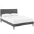 Modway Macie Queen Fabric Platform Bed - MOD-5971 | Beds | Modishstore-7