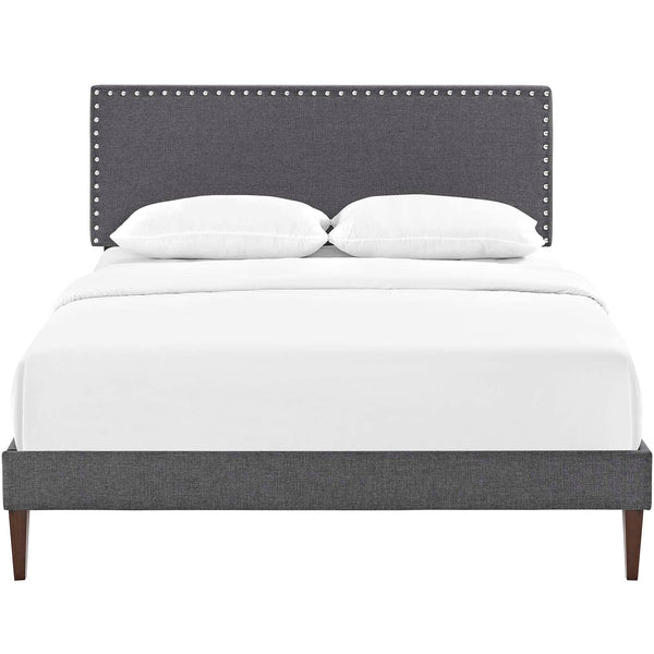 Modway Macie King Fabric Platform Bed | Beds | Modishstore-5