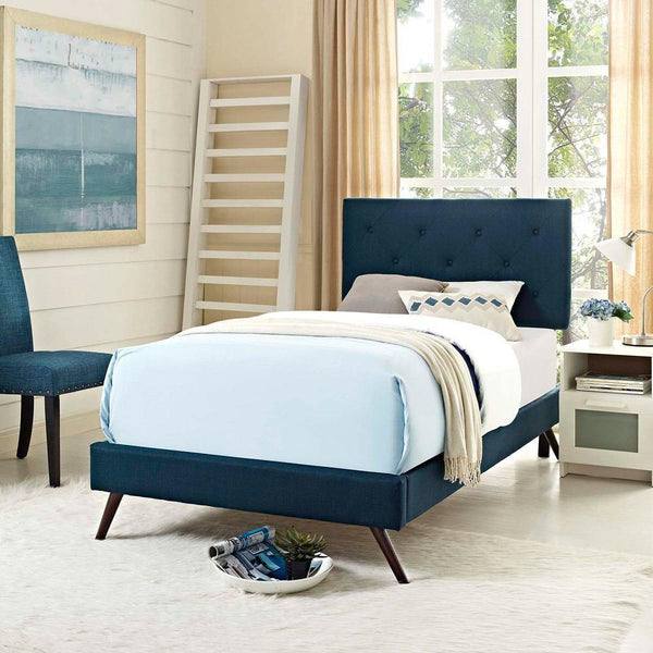 Modway Tarah Twin Fabric Platform Bed | Beds | Modishstore-6