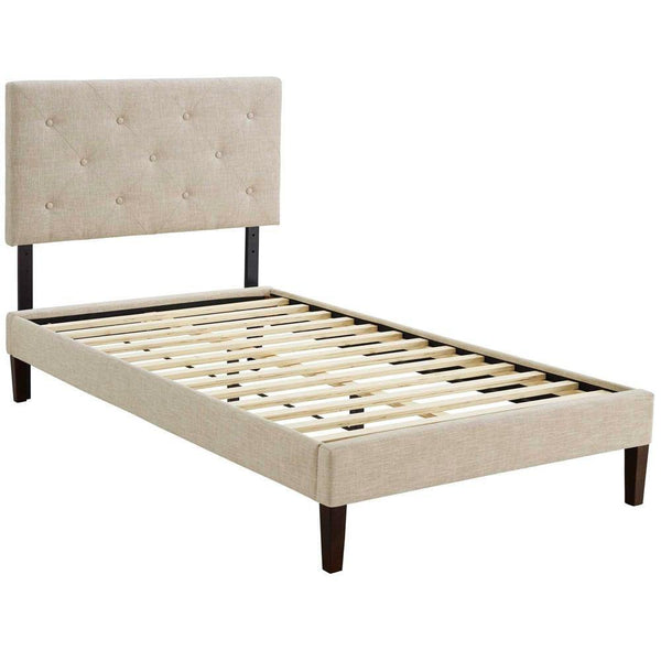 Modway Tarah Twin Fabric Platform Bed - MOD-5983 | Beds | Modishstore-13