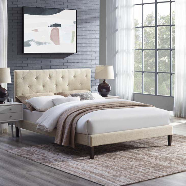 Modway Tarah Full Fabric Platform Bed | Beds | Modishstore-5
