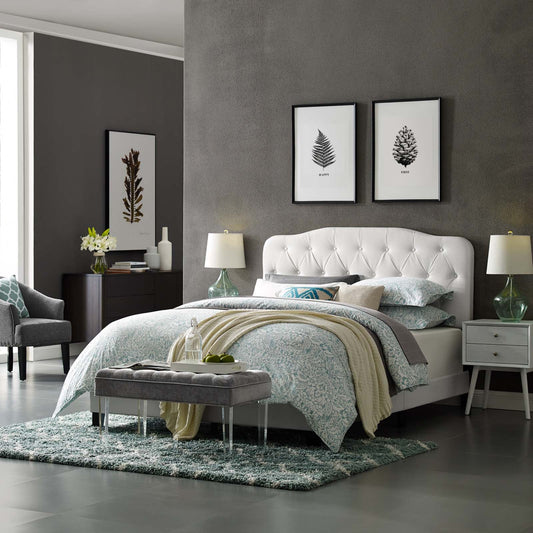 Modway Amelia Queen Faux Leather Bed | Beds | Modishstore