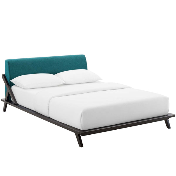 Modway Luella Queen Upholstered Fabric Platform Bed | Beds | Modishstore-3