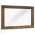 Modway Arwen Rustic Wood Frame Mirror Walnut | Mirrors | Modishstore-2