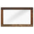 Modway Arwen Rustic Wood Frame Mirror Walnut | Mirrors | Modishstore-3
