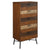 Modway Arwen Rustic Wood Chest Walnut | Dressers | Modishstore-2