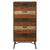 Modway Arwen Rustic Wood Chest Walnut | Dressers | Modishstore-4