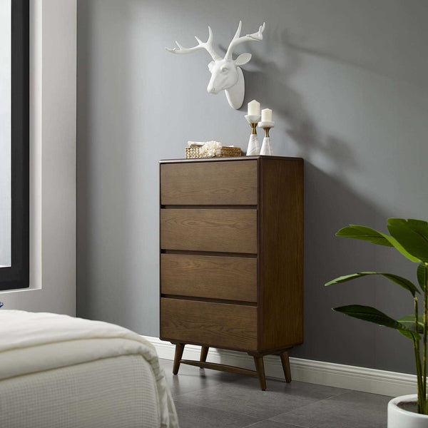 Modway Talwyn Wood Chest Chestnut | Drawers | Modishstore