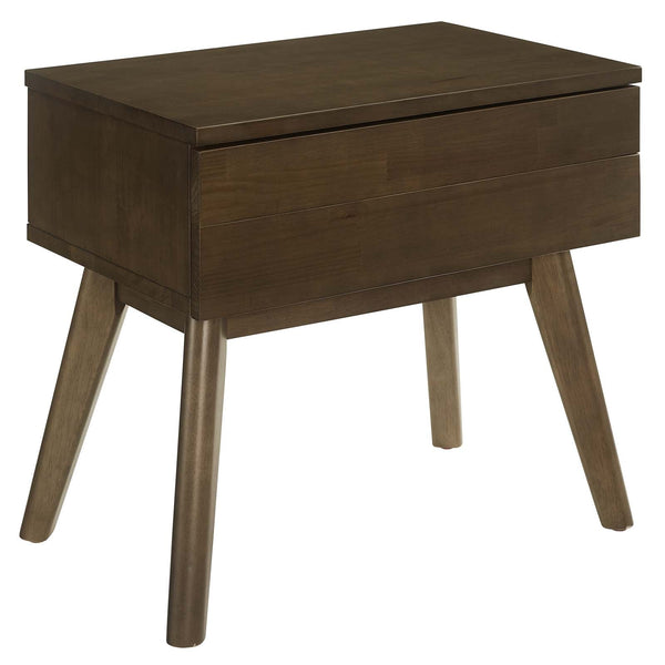 Modway Everly Wood Nightstand Walnut | Nightstands | Modishstore-2