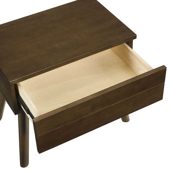 Modway Everly Wood Nightstand Walnut | Nightstands | Modishstore-5