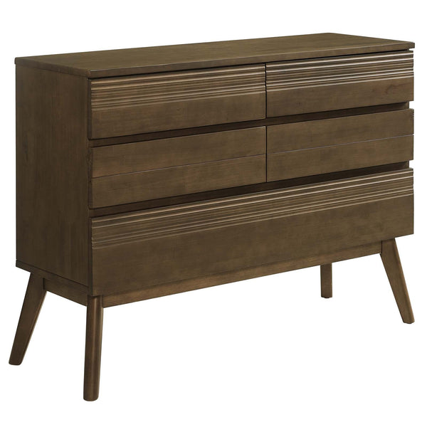 Modway Everly Wood Dresser Walnut | Dressers | Modishstore-2